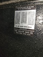 Mosler safe 1962 for sale  Fairfield
