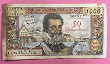 5000 francs henri d'occasion  Nîmes