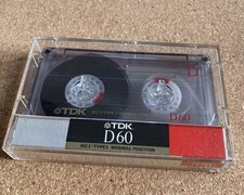 Tdk d60 blank for sale  ARDROSSAN