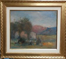 Quadro olio paesaggio usato  Italia