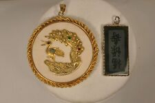 Pendentifs chinois vintage d'occasion  Tocane-Saint-Apre