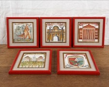 Pintura Têmpera Original, 5 Pequenos Esboços Murais Originais, Artista Kirichenko comprar usado  Enviando para Brazil