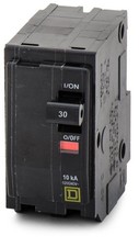Disjuntor plug-in quadrado D QO230 2 polos 30 amp 120/240V amarelo D janela de viagem NOVO! comprar usado  Enviando para Brazil