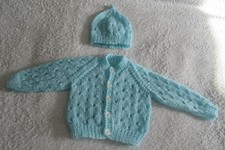 Hand knitted patterned for sale  TIVERTON