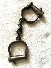 Old handcuffs metal for sale  Kansas City