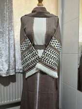 Linen abaya kheffiyeh for sale  LONDON