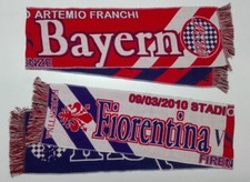 Sciarpa fiorentina bayern usato  Parma