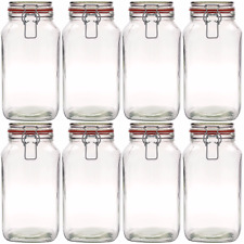 Drahtbügelgläser 2590ml luft gebraucht kaufen  Ransbach-Baumbach