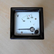 Voltmeter einbauinstrument 250 gebraucht kaufen  Deutschland