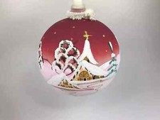 Weihnachtskugel glas glaskugel gebraucht kaufen  Selters