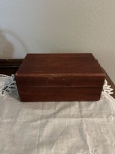 Vintage wooden trinket for sale  Verona