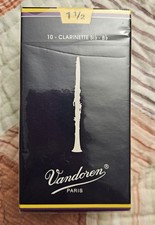 Palhetas Vandoren-Clarinet- 1 1/2- Nova caixa aberta comprar usado  Enviando para Brazil