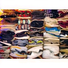 Lote 27 Pares de Sapatos Atacado Hoka Adidas Nike New Balance 9-12 Atlético Casual $10 comprar usado  Enviando para Brazil