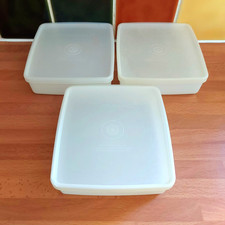 Vintage Tupperware 670-19 Kwadratowy stelaż do kanapek Zestaw 3 szt. na sprzedaż  Wysyłka do Poland