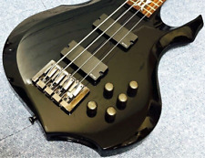 LTD by ESP Forest Bass Black EMG Pickup Tribal Inlay comprar usado  Enviando para Brazil