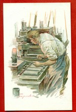 CARTÃO POSTAL VINTAGE 1213 FABRICANTE DE BOMBAS DA RÚSSIA RÚSSIA POR GEÓRGIA comprar usado  Enviando para Brazil