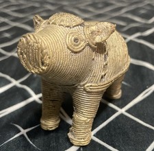 Estátua de porco indiana antiga de bronze, latão comprar usado  Enviando para Brazil