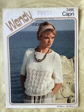 Wendy capri knitting for sale  AMMANFORD