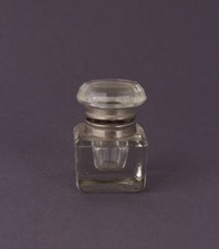 Vintage glas tintenfass gebraucht kaufen  Fehrb.,-Winzeln