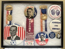 Lbj humphrey campaign for sale  Eden Prairie