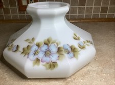 Usado, Vintage M741 Aladdin Opala Branco 9 Painéis Sombra Morning Glory-10” Base de Montagem comprar usado  Enviando para Brazil