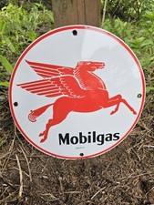 Vintage mobilgas porcelain for sale  League City