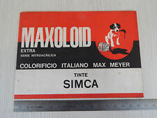 Catalogo colori originale usato  Santena