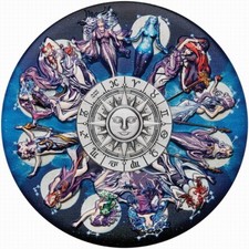 Tuvalu 2025 DOZE DEUSAS 12 signos do zodíaco romano $5 5 Oz prata antiga comprar usado  Enviando para Brazil