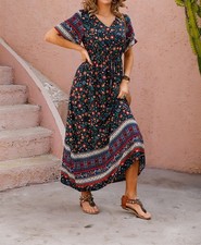 Women boho floral for sale  USA
