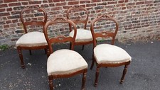 Chaises restauration acajou d'occasion  Caudry