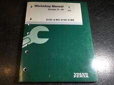 Volvo Penta D16C-A MH, D16C-A MG 6 cilindros manual de oficina de motor diesel marinho comprar usado Volvo Penta D16C-A MH, D16C-A MG 6 cilindros manual de oficina de motor diesel marinho comprar usado  Enviando para Brazil