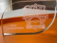 Troféu acrílico 2012 Pokémon City Championship  comprar usado  Enviando para Brazil