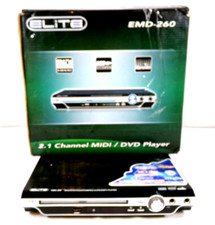 Usado, Raro KARAOKÊ ELITE EMD-260 KARAOKÊ PLAYER 2.1 CANAIS MIDI/DVD PLAYER E CONTROLE REMOTO comprar usado Usado, Raro KARAOKÊ ELITE EMD-260 KARAOKÊ PLAYER 2.1 CANAIS MIDI/DVD PLAYER E CONTROLE REMOTO comprar usado  Enviando para Brazil