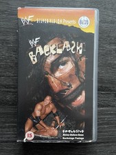 Wwf ppv backlash for sale  UK