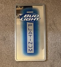 Budlight platinum mirror for sale  Texarkana