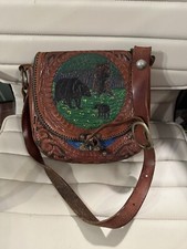 Vtg hand tooled for sale  Ridgeway