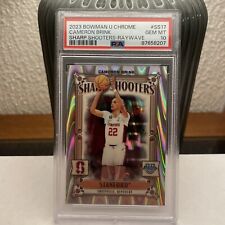 Usado, 2023-24 Bowman Chrome University Cameron Brink Raywave /150 Sharp Shooter PSA 10 comprar usado  Enviando para Brazil