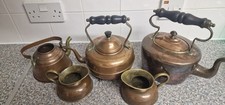 Antique copper kettle for sale  BASINGSTOKE