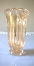 Vaso costoloni vetro usato  Oderzo