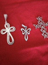 Vintage pendant crosses for sale  Moulton