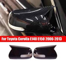 2 peças tampa espelho retrovisor fibra de carbono acabamento para Toyota Corolla 2006-2013 comprar usado  Enviando para Brazil