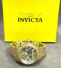Relógio feminino INVICTA Artist Lady Skulls mostrador quartzo tom dourado 34 mm 21752 comprar usado  Enviando para Brazil