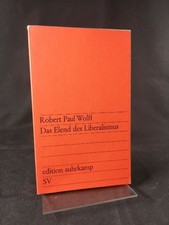Elend liberalismus robert gebraucht kaufen  Lübeck