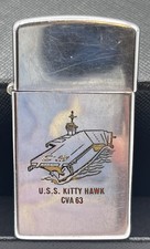 Vintage zippo silver for sale  Canonsburg
