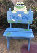 Usado, Cadeira de madeira rara Froggy Time Out comportamento impertinente creche domiciliar infantil nova na caixa comprar usado  Enviando para Brazil