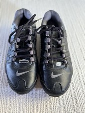 Nike Shox Feminino de Couro Preto e Prata NZ - 501524-091, Tamanho 9 (Raro) comprar usado  Enviando para Brazil