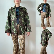 Camisa militar camuflada lagarto vintage exército português português HBT M47 francesa P comprar usado  Enviando para Brazil