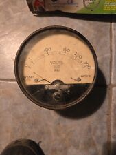 Vintage voltage gauge for sale  HAMPTON