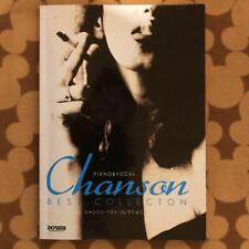 Piano Vocal Chanson Best Collection French Singing #PCGTJP, usado segunda mano  Embacar hacia Argentina