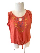 Regata feminina New York Laundry grande Pimpernel Bali rayon bordada floral comprar usado  Enviando para Brazil